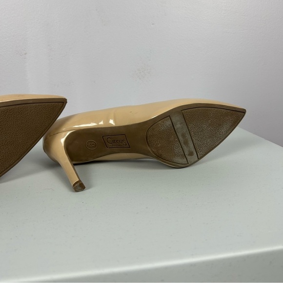 Circus by Sam Edelman Nude Patent Leather Heels Size 9 - Picture 10 of 11